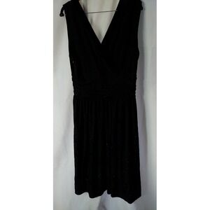 Sandra Darren Black Prom Like Dress Size 16